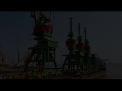 Operationstest der L-artigen Portalmaschine