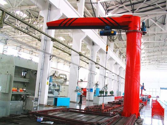 2 Ton Electric Hoist Jib Crane der Leichtgewichtler für einfachen Gebrauch des Arbeitsplatzes sparen Zeit