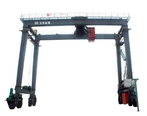 Kai-startender Behälter-Hafen Crane Port Use Mobile RTG 50 Tonne