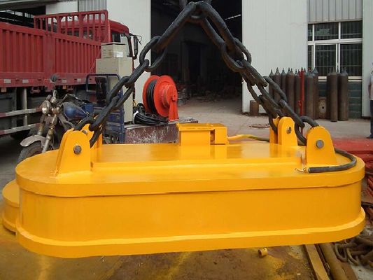 Elektrisch Leistungsstarker 5000kg 1tone Circular Lifting Elektromagnet für die Schrotthandhabung