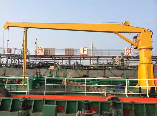 0 | 80 Herumdrehen Ton Hydraulic Stiff Boom Marine-Plattform-Crane With-BV 360°
