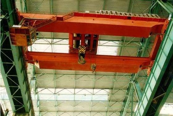 Metallurgie-Fabrik-doppeltes Träger-Stahlwerk-Laufkräne für Schöpflöffel 25 Tonne