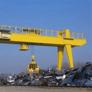 industrieller 20t Portalkran mit Zupacken