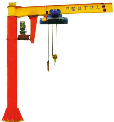 Boden der Werkstatt-360 des Grad-500kg 1T 2T 5T - brachte herumdrehenden freitragenden Jib Crane an
