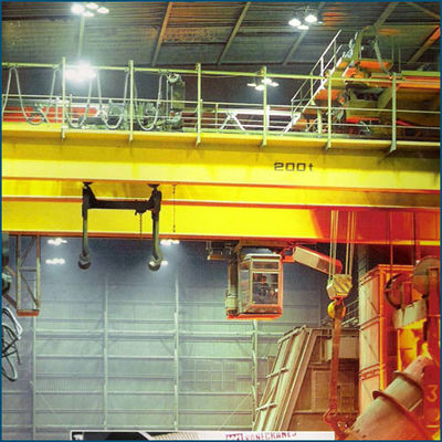 Doppelter Träger-obenliegendes Stahlwerk Crane For Steel Mill Workshop