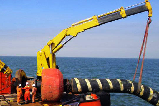 Ferngesteuerter Gelenkausleger-Marinedeckkran 10 Tonnen angepasst