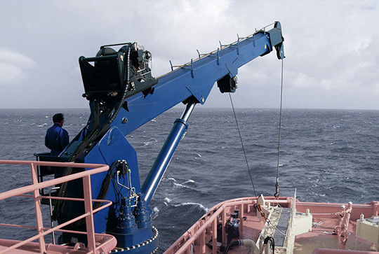 1 - Yacht-Plattform-Kran 30T elektrischer Marine Knuckle Boom Crane Q235B