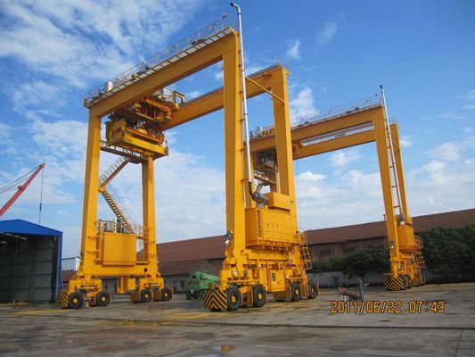 Tragbarer mobiler RTG RMG-Containerportalkran 40 t für Lager
