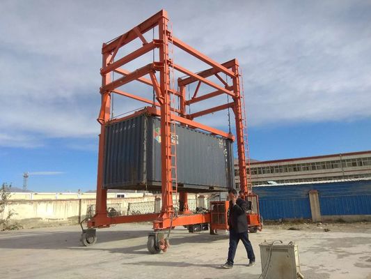 Tragbarer mobiler RTG RMG-Containerportalkran 40 t für Lager