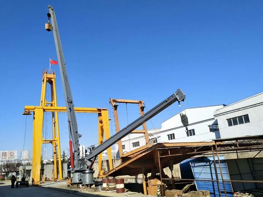 Kran Q235B Marine Deck Crane Fixed Boom 3 - 30m Ausladung