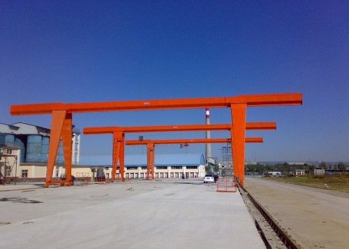 Modellhochleistungsportalkran WEIHUA 5~32Ton MH einzelner Strahln-Portalkran