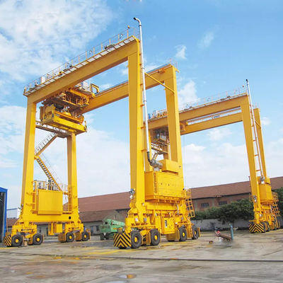 Harte Beanspruchung 5 - packte Gummireifen-Bock Crane For Outdoor 500t RTG Form ein