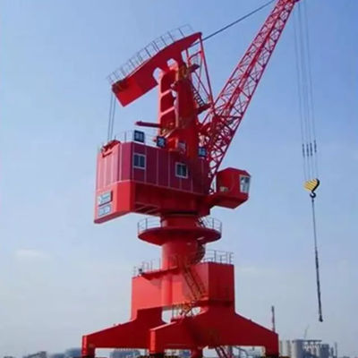 Art der Verbindungs-vier Boom beweglicher Hafen-Portal-Crane Portal Slewing Cranes 25t 45m