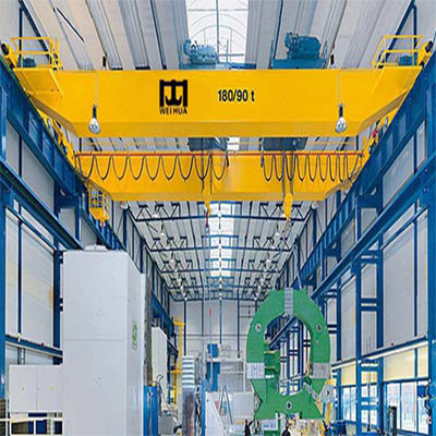 ISO elektrische doppelte Balkenbrücke Crane With Open Winch Trolley 20 Tonne Schneiders