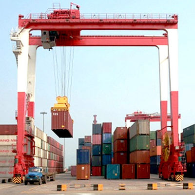 35t 40,5t Portalcontainer Portalkran Gummireifen Portalkran A6 A7 A8