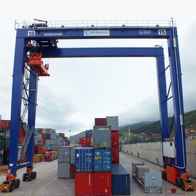 35t 40,5t Portalcontainer Portalkran Gummireifen Portalkran A6 A7 A8