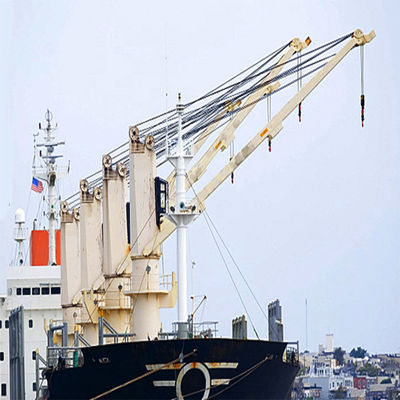 Schlagzähigkeit hydraulische Offshore-Marine Crane 36 Ton Ship Deck Cranes