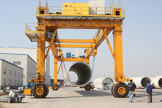 RTG-Behälter Portal-Crane Straddle Carrier Hydraulic anhebende 6-30m