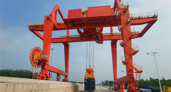 Portalbehälter 40 Ton Gantry Crane High Efficiency hohe Technik Rmg
