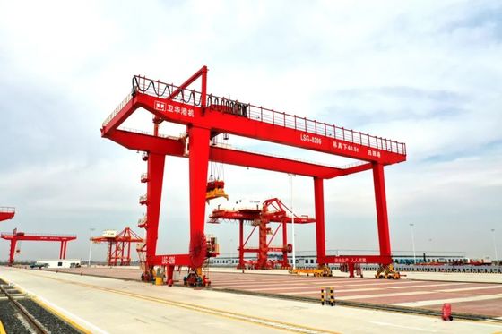 RMG-Schienenbock Crane For Container Lifting