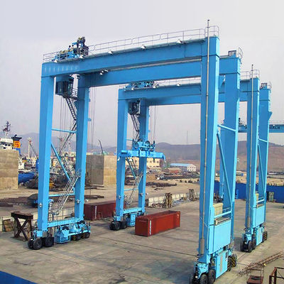 Kundengebundener Portalbehälter Rtg-Bock Crane Rubber Tyre A8 30t