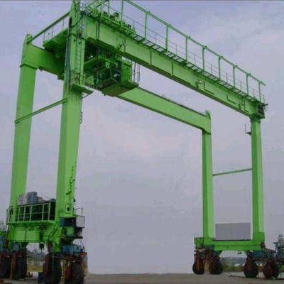 Ermüdeter Behälter-Gummibock Crane Double Beams RTG A6