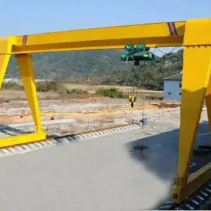 Schwerlast-MH-Typ Kabinenkontrolle 40m Aufzugshöhe Einträger-Gantry-Kran